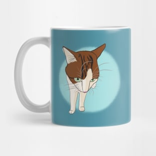 Soya the cat - grumpy Mug